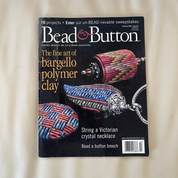 Vintage Bead & Button Magazine Issue 35 February 2000 - Picture 1 of 6